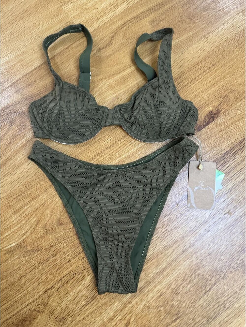 Berlook-Small Green Bikini/Swimsuit